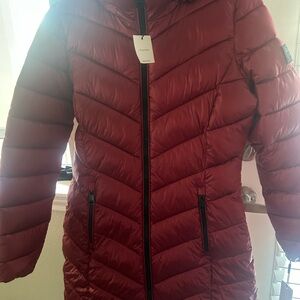 Women's Calvin Klein Jacket - Red